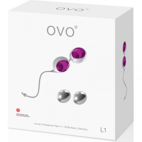 OVO L1 LOVE BALLS WHITE (LIGHT VIOLET)